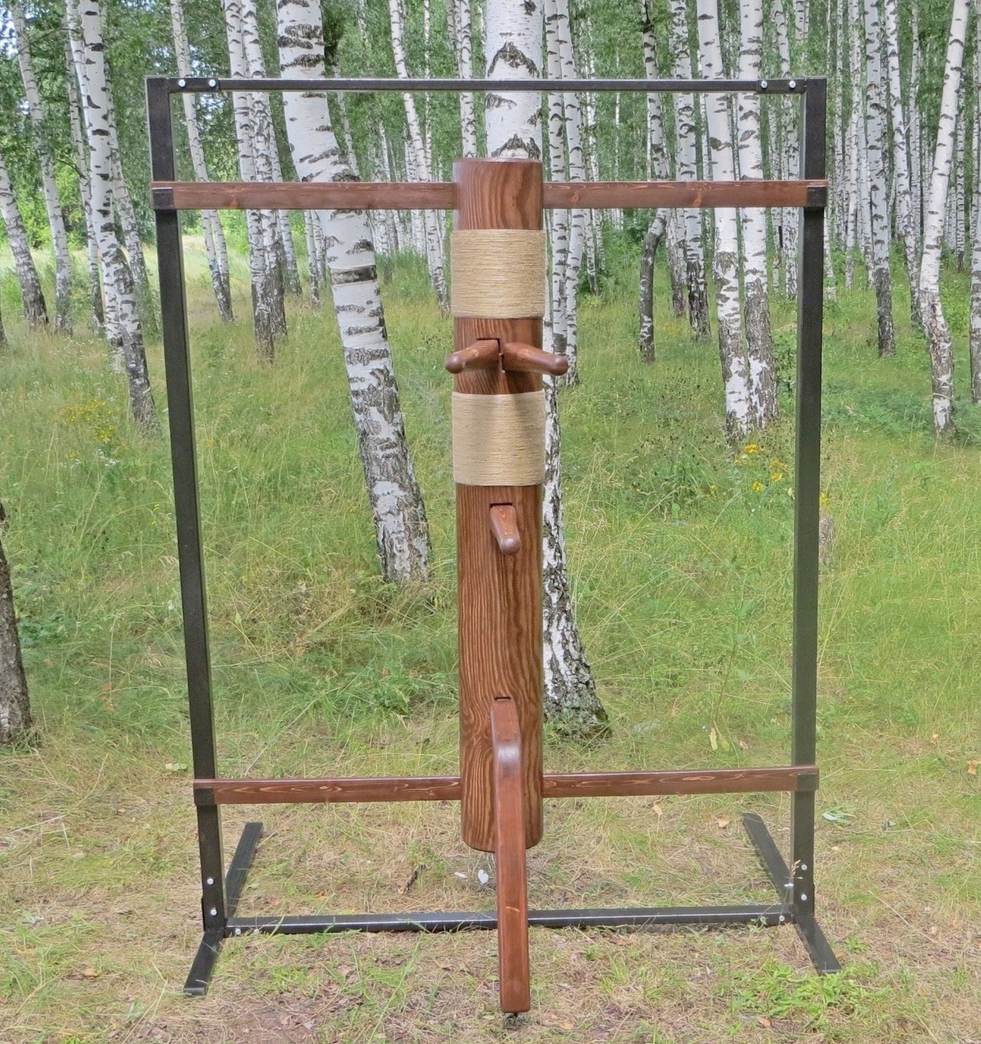 манекен вин чун на раме металл